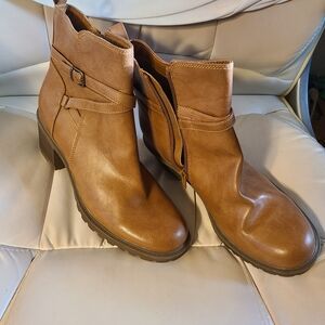 Audrey Brown Ankle Boots